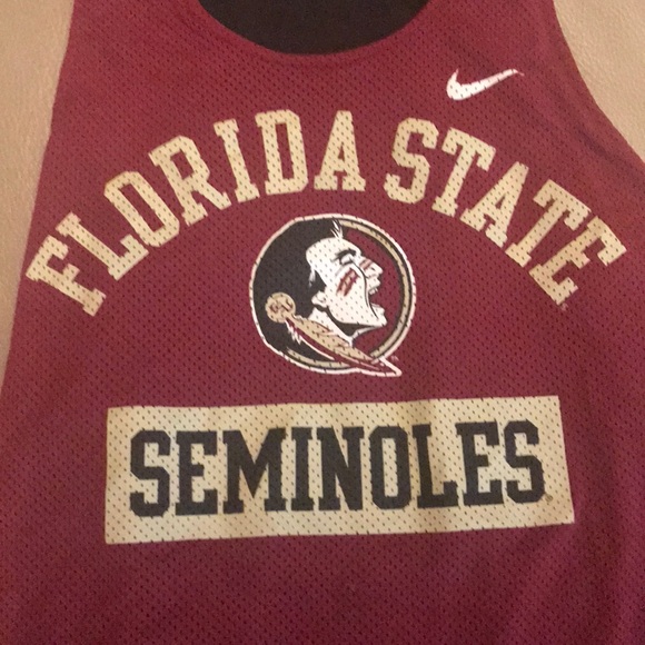 FSU Nike Dri fit Jersey Tank - Picture 2 of 3